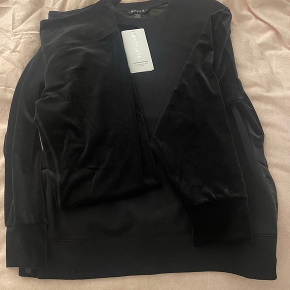 Velvet tights & matching top - Picture 2 of 6